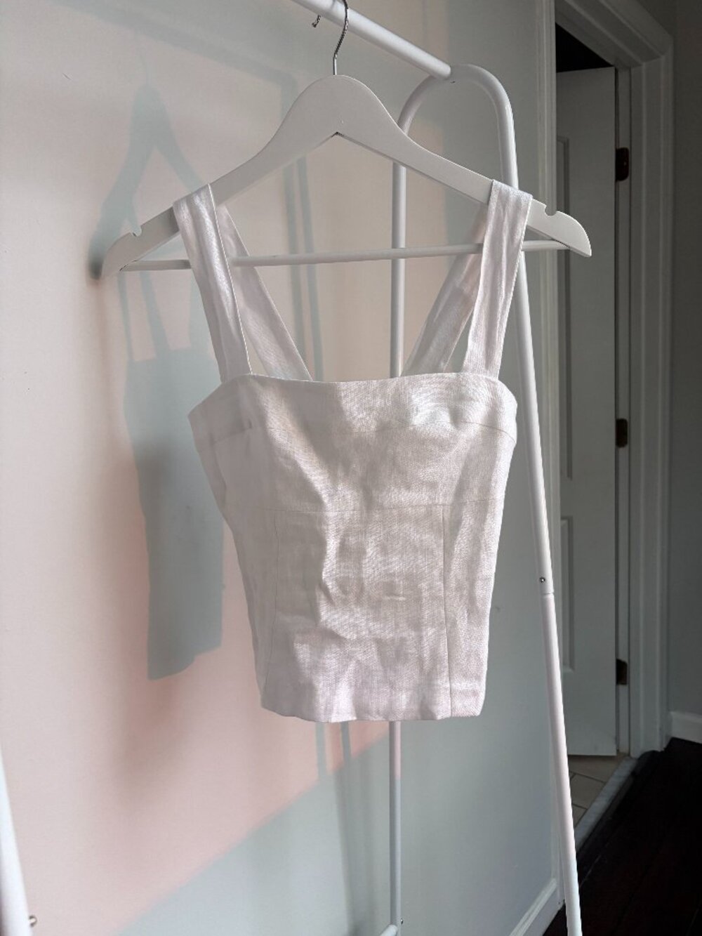 Reformation Darci Linen Top